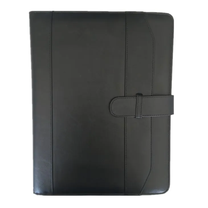 A4 PU Calculator Leather File Folder