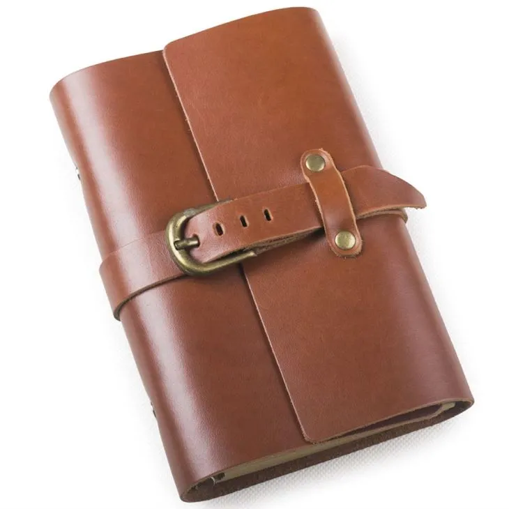 Brown Soft Cover Leather Diary A6 Brown Soft Cover Leather Diary A6
