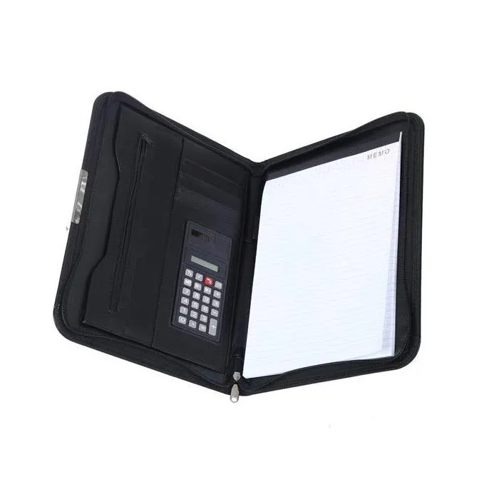 Expanding Leather Conference Folder A4