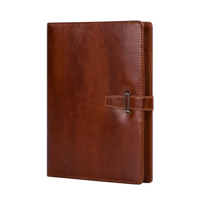 PU Hard Cover A5 Leather Organizer