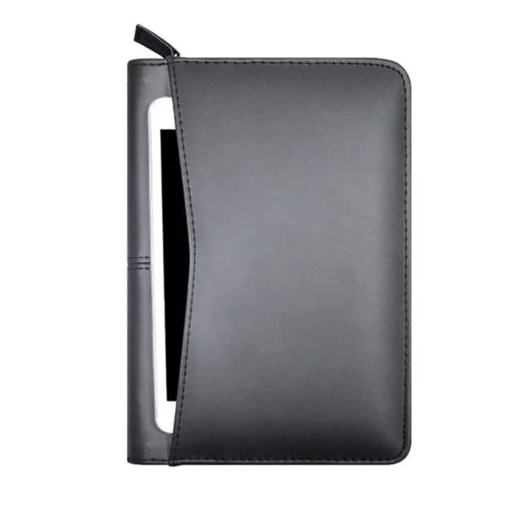 Black PU Leather Portfolio Folder Black PU Leather Portfolio Folder