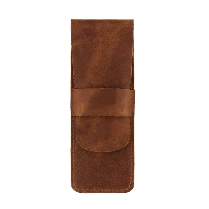 Genuine Leather Pen Case