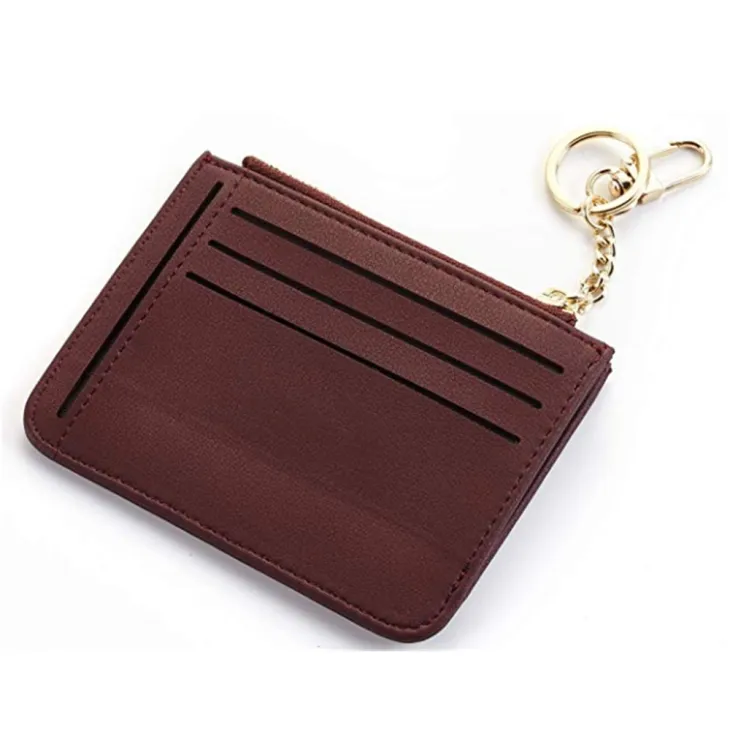 Leather Card Holder And Purse
