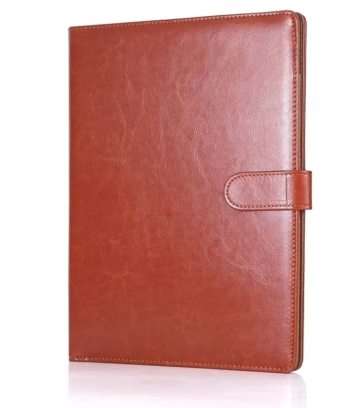 Leather Compendium Folder Without Zipper