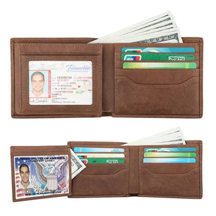 Leather Wallet For Dad