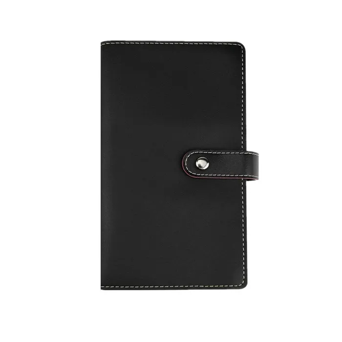 PU Leather Business Name Card Holder Book