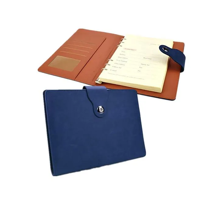 PU Leather Notebook With Magnetic Buckle PU Leather Notebook With Magnetic Buckle