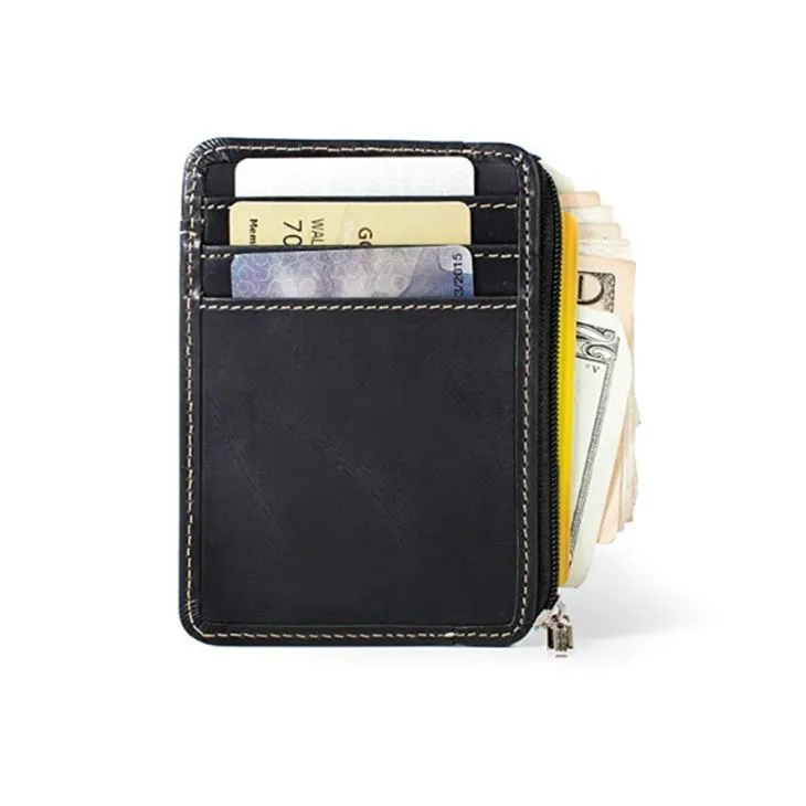 PU RFID Credit Card Case Holder Leather Cover