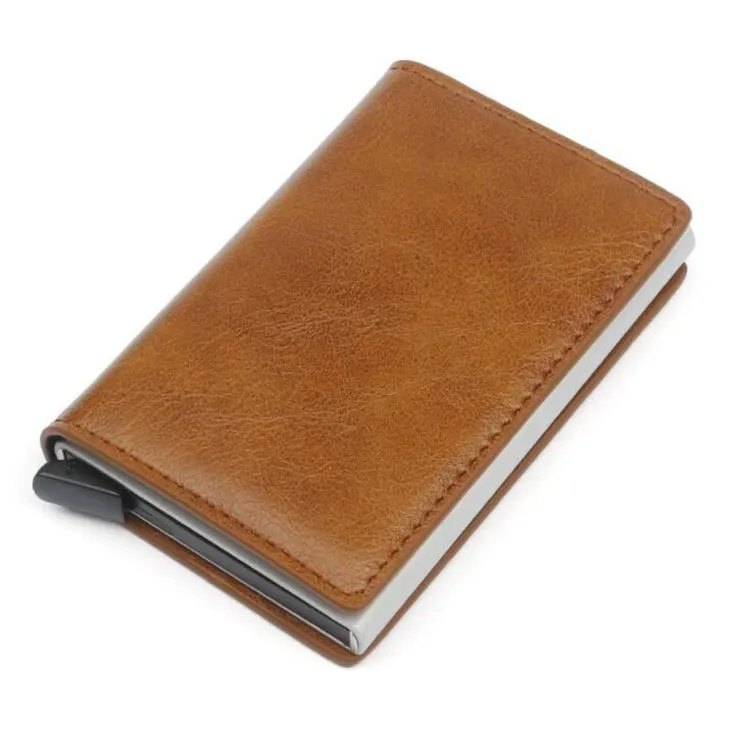 Genuine Leather Credit Card Holder