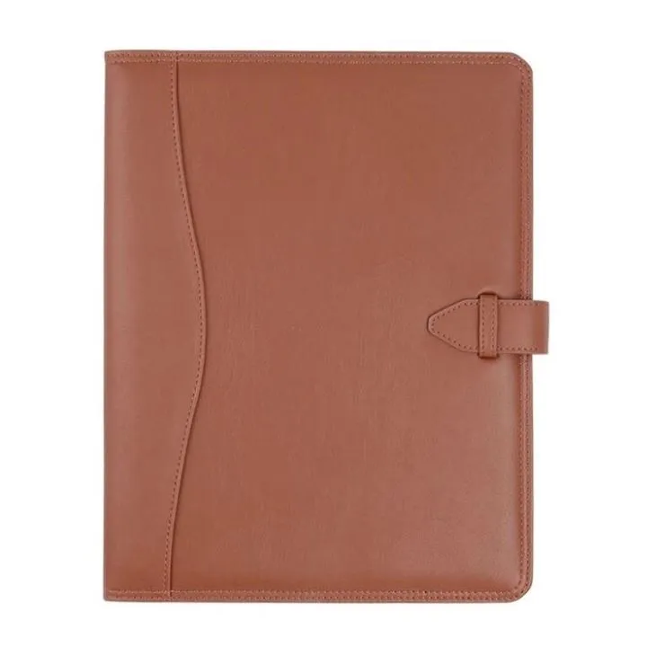 Travel Presentation Folder With Leahter Buckle