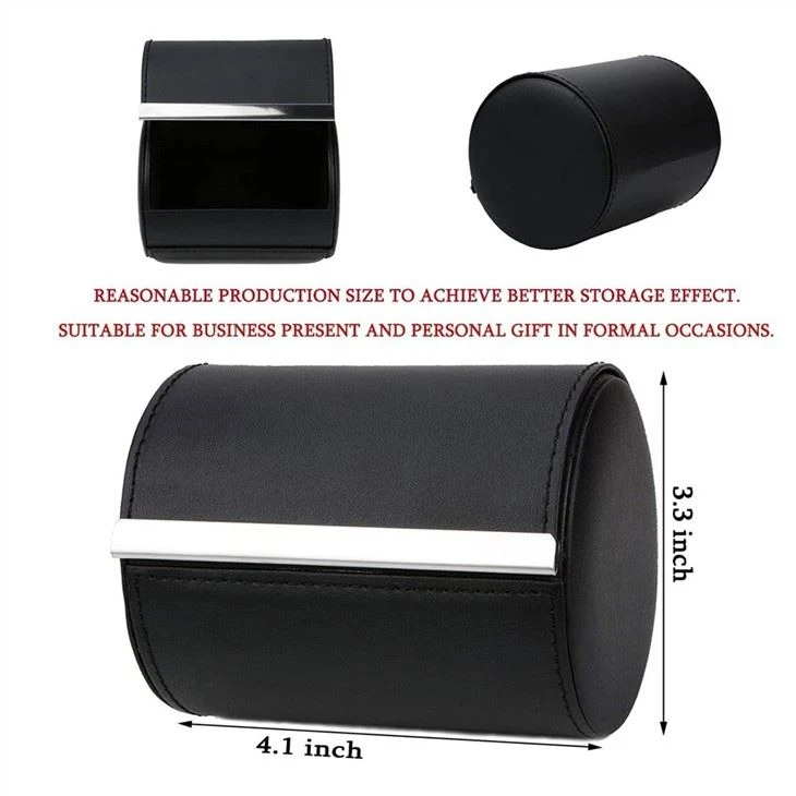 Leather Tie Storage Case