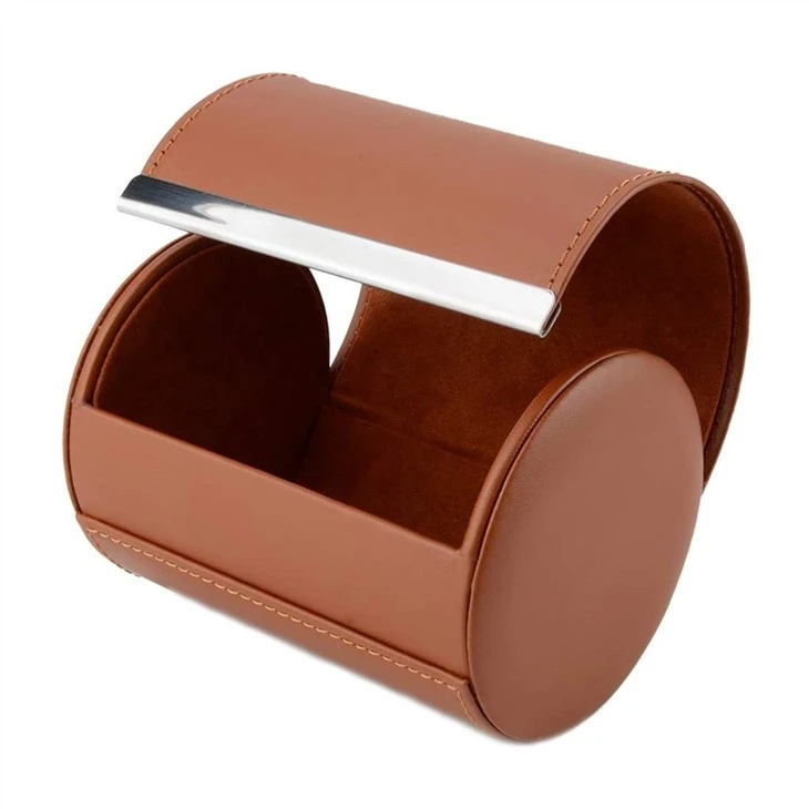 Leather Tie Storage Case