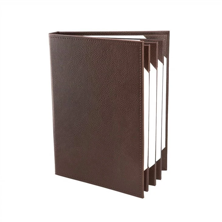 Leather Restaurant Menu Holder Leather Restaurant Menu Holder